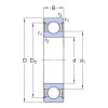 61805-2RS NARROW